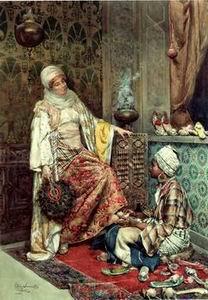 unknow artist Arab or Arabic people and life. Orientalism oil paintings 193 Germany oil painting art